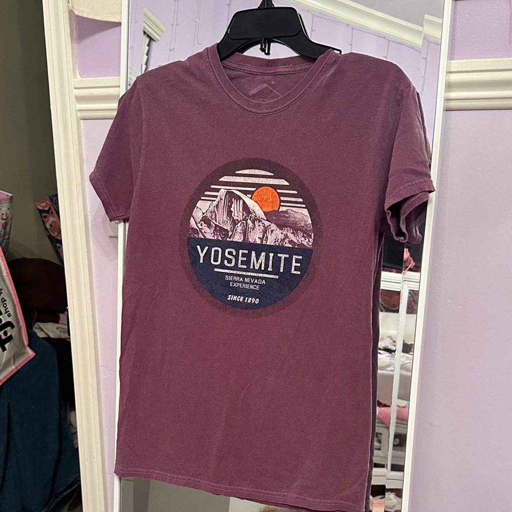 Purple Yosemite Women’s Graphic T-Shirt